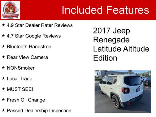 2017 Jeep Renegade Altitude