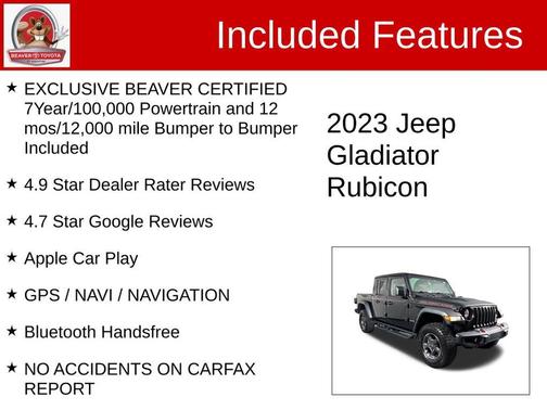 2023 Jeep Gladiator Rubicon