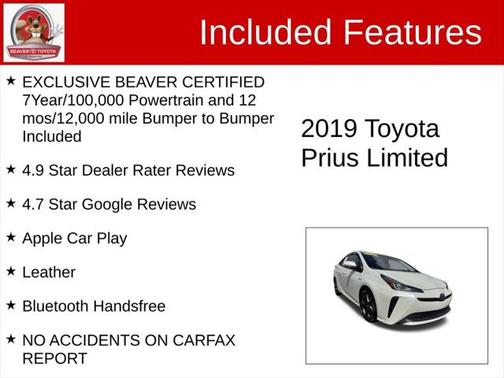 2019 Toyota Prius Limited