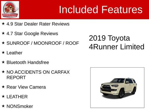 2019 Toyota 4Runner Limited
