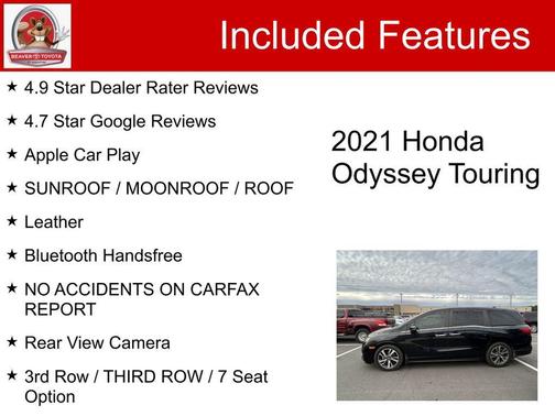 2021 Honda Odyssey Touring