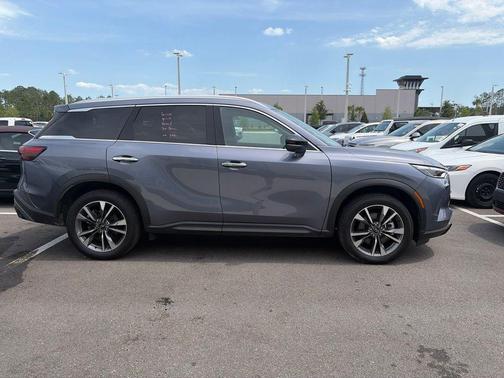 Moonbow Blue 2024 INFINITI QX60 Luxe