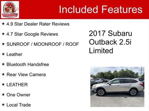 2017 Subaru Outback 2.5i Limited