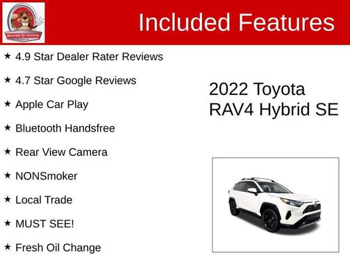 2022 Toyota RAV4 Hybrid SE