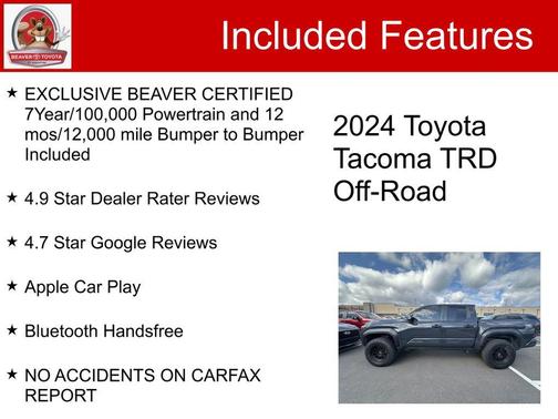2024 Toyota Tacoma TRD Off Road