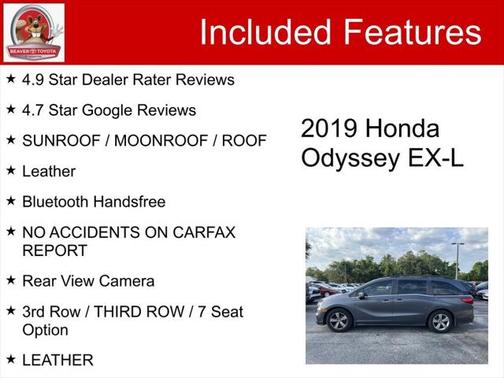 2019 Honda Odyssey EX-L