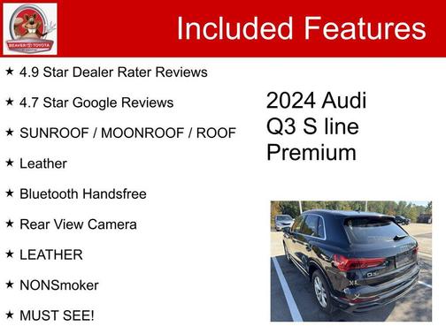 2024 Audi Q3 Premium 45 TFSI S line quattro Tiptronic