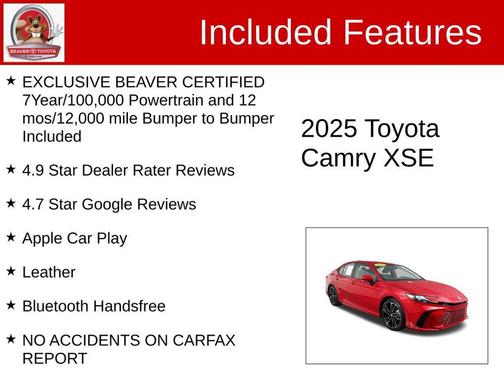 2025 Toyota Camry XSE