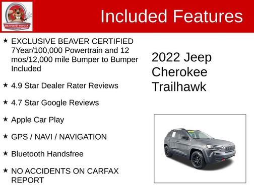 2022 Jeep Cherokee Trailhawk