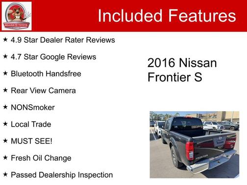2016 Nissan Frontier S