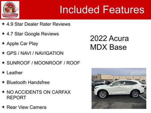 2022 Acura MDX Advance Package
