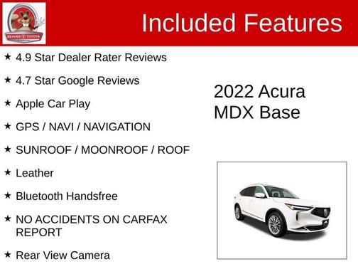 2022 Acura MDX Advance Package