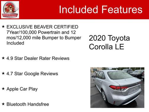 2020 Toyota Corolla LE