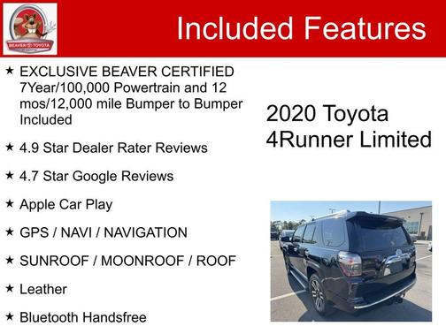 2020 Toyota 4Runner Limited