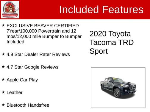 2020 Toyota Tacoma TRD Sport