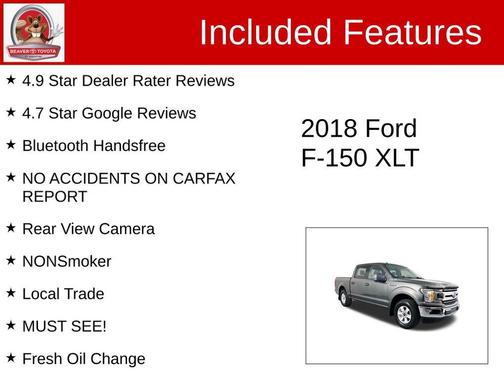 2018 Ford F-150 XLT