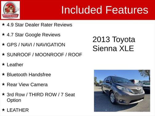 2013 Toyota Sienna XLE
