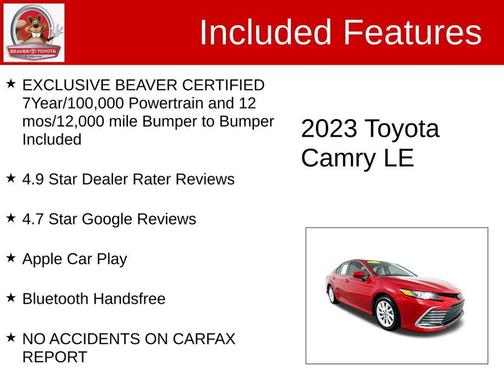 2023 Toyota Camry LE