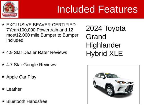 2024 Toyota Grand Highlander Hybrid XLE