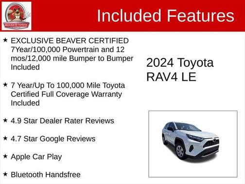 2024 Toyota RAV4 LE