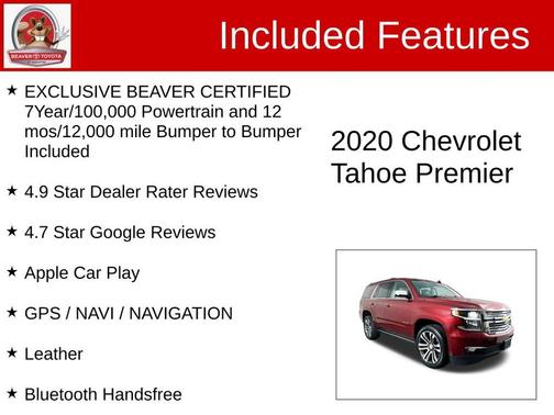 2020 Chevrolet Tahoe Premier