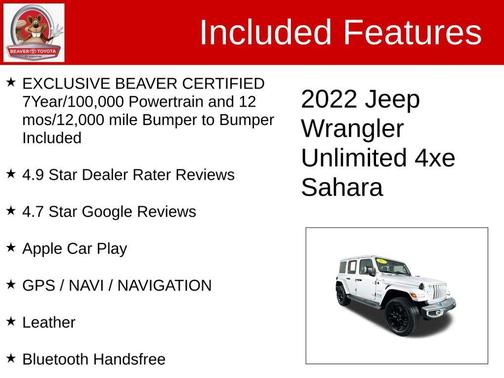 2022 Jeep Wrangler Unlimited 4xe Sahara