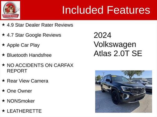 2024 Volkswagen Atlas 2.0T SE w/Technology 4MOTION