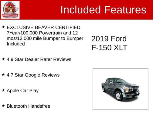2019 Ford F-150 XLT