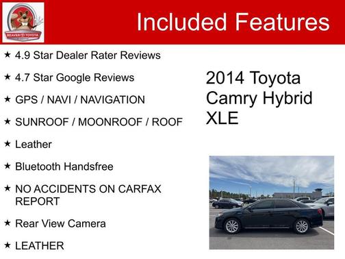 2014 Toyota Camry Hybrid XLE