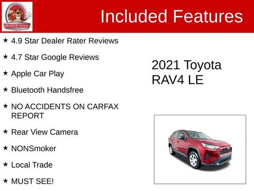 2021 Toyota RAV4 LE