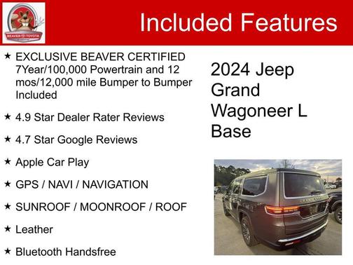 2024 Jeep Grand Wagoneer L 4x4