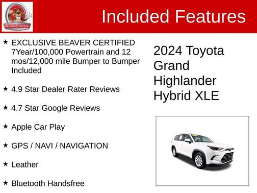 2024 Toyota Grand Highlander Hybrid XLE