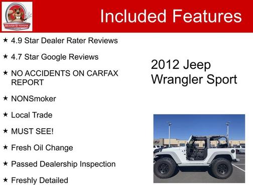 2012 Jeep Wrangler Sport