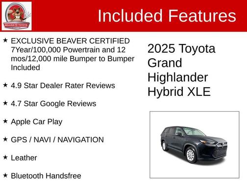 2025 Toyota Grand Highlander Hybrid XLE