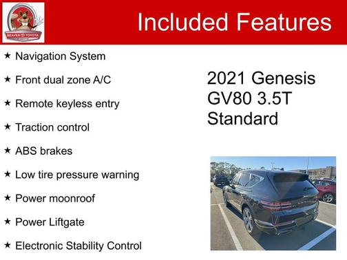 2021 Genesis GV80 3.5T