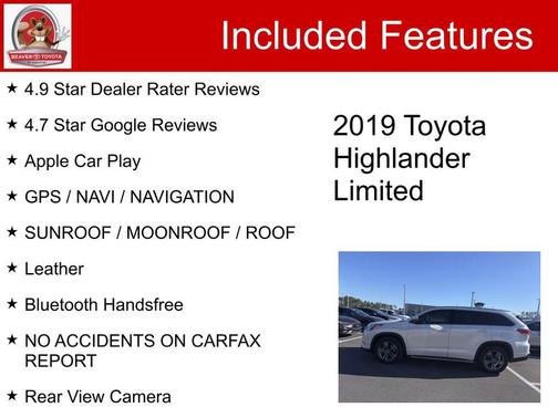 2019 Toyota Highlander Limited