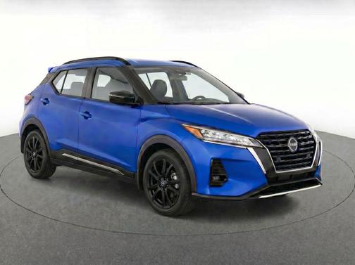 Electric Blue Metallic 2021 Nissan Kicks SR