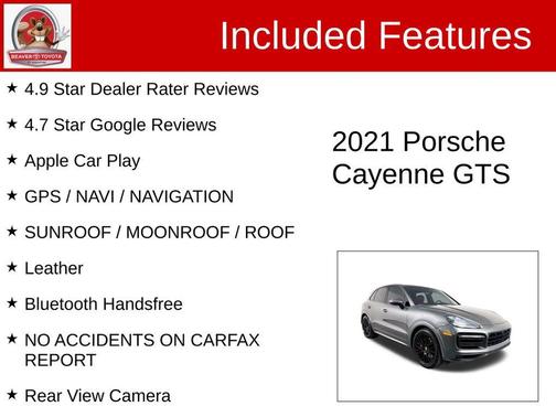 2021 Porsche Cayenne GTS