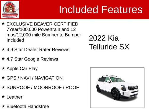 2022 Kia Telluride SX