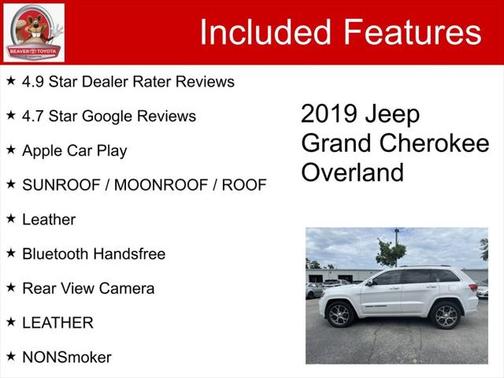 2019 Jeep Grand Cherokee Overland