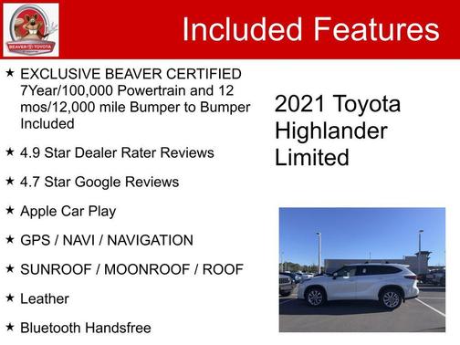 2021 Toyota Highlander Limited