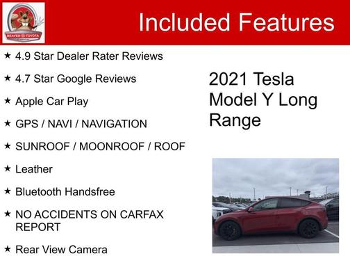 2021 Tesla Model Y Long Range Dual Motor All-Wheel Drive