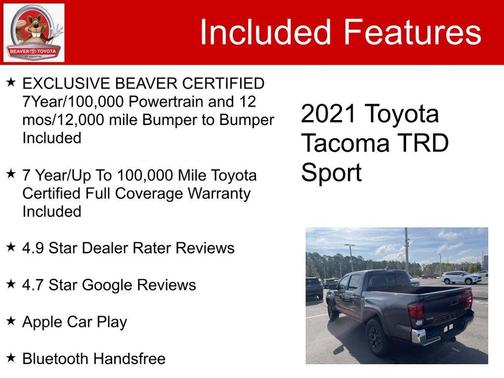 2021 Toyota Tacoma TRD Sport