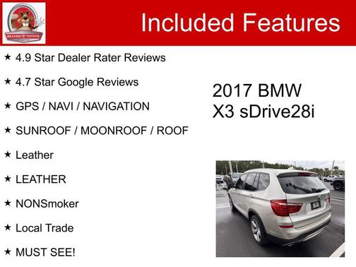 2017 BMW X3 sDrive28i