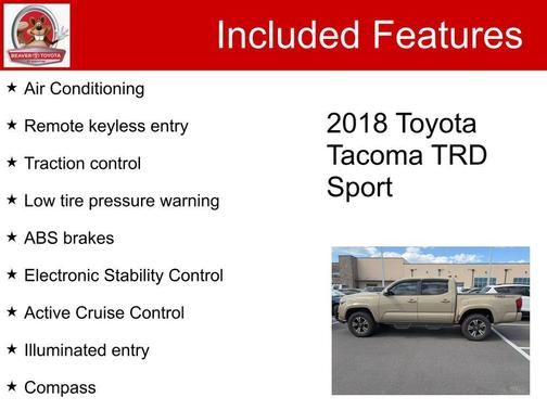 2018 Toyota Tacoma TRD Sport