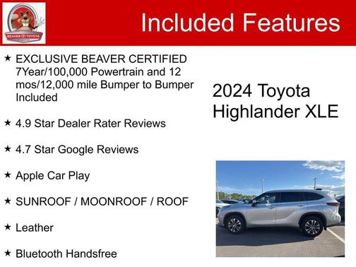 2024 Toyota Highlander XLE