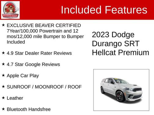 2023 Dodge Durango SRT Hellcat Premium AWD