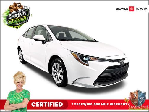 Ice Cap 2025 Toyota Corolla LE