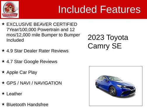 2023 Toyota Camry SE