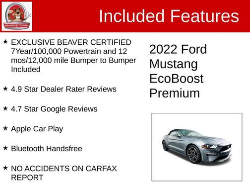 2022 Ford Mustang EcoBoost Premium